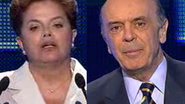 Imagem Debate quente entre Dilma e Serra