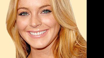 Imagem Lindsay Lohan atrás das grades