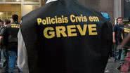 Imagem Policiais civis continuam em greve 