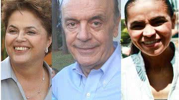 Imagem Dilma e Serra caem 1%