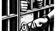 Imagem Detentos  fogem e prendem escrivão na cadeia