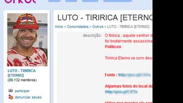 Imagem Falsa morte de Tiririca