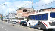 Imagem Manhã de congestionamento na Suburbana 