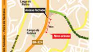Imagem Acesso a Av Luis Eduardo Magalhães é alterado