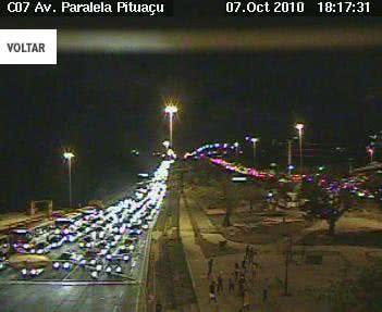 Imagem Confira o trânsito na cidade