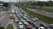 Imagem Trânsito está congestionado na região do Iguatemi