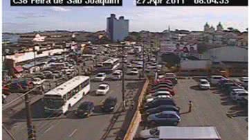 Imagem  Colisão entre dois ônibus deixa cinco feridos na BR 324
