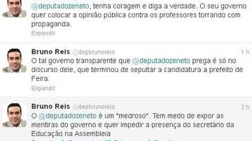 Imagem Bruno Reis chama Zé Neto de “mentiroso”