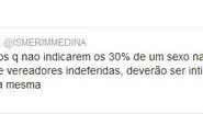 Imagem Ismerim esclarece dúvida sobre chapa proporcional