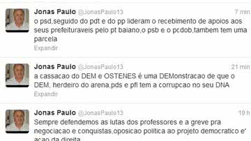 Imagem PT e PMDB juntos na Bahia