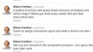 Imagem Mário Kertész racha oposição em entrevista