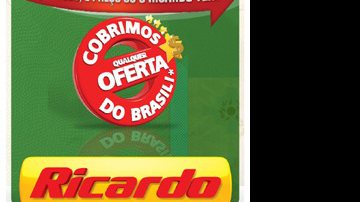 Imagem Ricardo Eletro: "Cobre qualquer oferta" está proibido