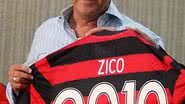 Imagem Zico vai à Conquista