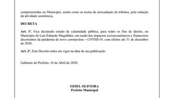 Divulgação/ Prefeitura de LEM