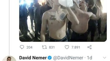 Imagem Políticos acusam Bolsonaro de propagar símbolo nazista de supremacia branca ao beber copo de leite; presidente nega