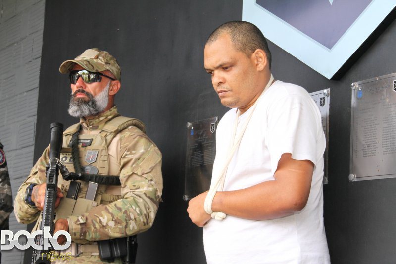 Galeria · Apresentação de traficante líder do BDM no COE