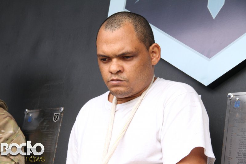 Galeria · Apresentação de traficante líder do BDM no COE