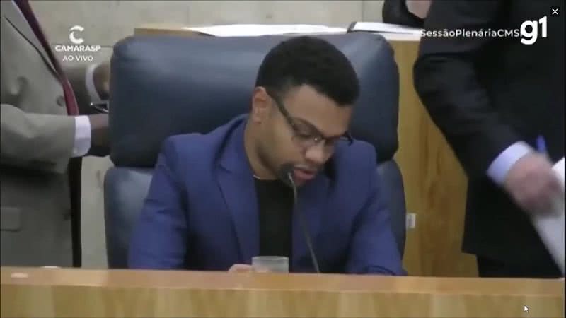 Reprodução/Câmara de SP/G1
