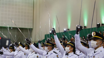 247 novos oficias são empossados na Polícia Militar do Ceará (PMCE) - Foto: Governo do Ceará/Reprodução