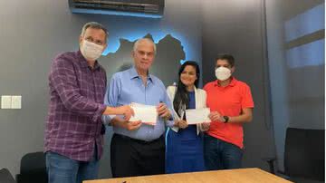 Félix, Araújo, Débora e Neto - Divulgação