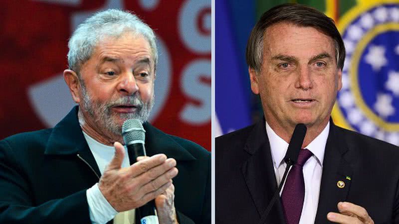 Foto Lula: Ricardo Stuckert | Foto Bolsonaro: Alan Santos/PR