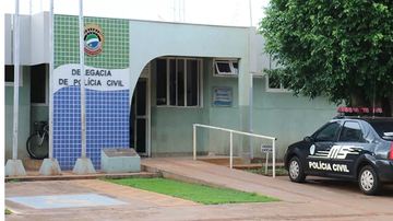 Delegacia Civil de Sidrolândia (MS) - Foto: Divulgação/Polícia Civil