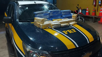 Imagem Mais de 40 quilos de maconha e cocaína são apreendidos em ônibus de viagem interestadual