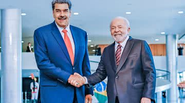 Lula recebe Nicolás Maduro em Brasília - Ricardo Stuckert / PR