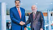 Lula recebe Nicolás Maduro em Brasília - Ricardo Stuckert / PR