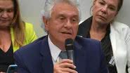 Governador de Goiás, Ronaldo Caiado, em depoimento na CPI do MST - Reprodução / TV Câmara