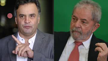 Aécio faz críticas a Lula após escolha de ministro para cargo de liderança - Edilson Rodrigues/Agência Senado - José Cruz/Agência Brasil