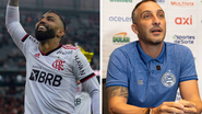 Montagem/Marcelo Cortes/Flamengo e Letícia Martins/EC Bahia