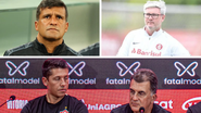 Montagem/José Tramontin/Athletico e Ricardo Duarte/SC Internacional e Victor Ferreira/EC Vitória
