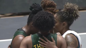 Reprodução/Redes sociais/X/@basquetebrasil