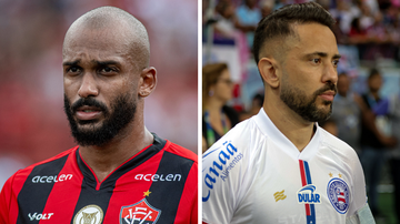 Montagem/Victor Ferreira/EC Vitória e Tiago Caldas/EC Bahia