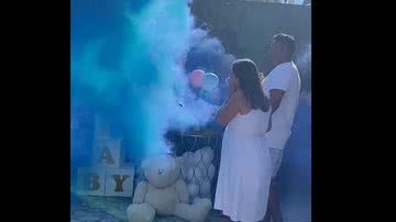 Imagem VÍDEO: Chá revelação dá errado e pai acaba sofrendo queimaduras