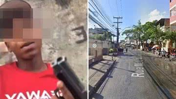 Reprodução/Redes Sociais//Reprodução/Google Street View