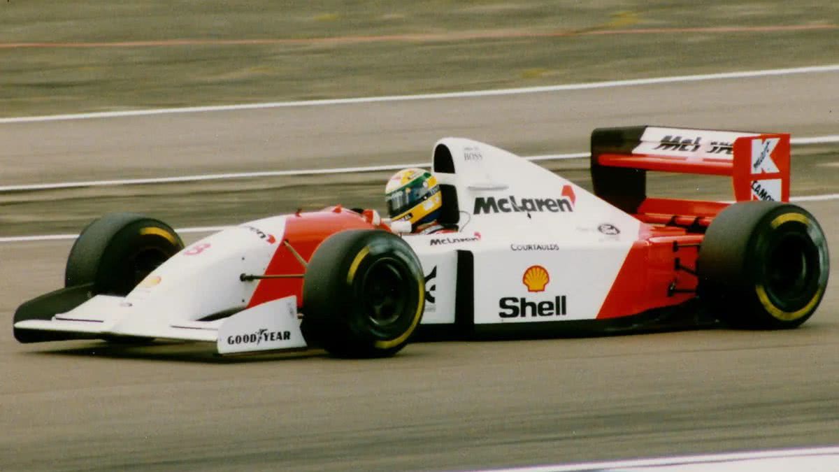 McLaren terá pintura especial em homenagem a Senna durante o GP de