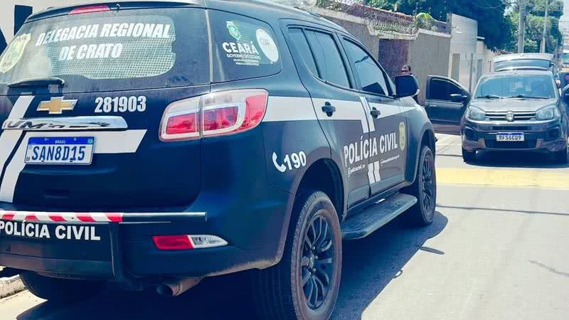 Viatura da Polícia Civil do Ceará - Reprodução / Redes Sociais