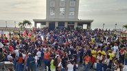 Manifestação dos prefessores contra a Prefeitura de Salvador pelo pagamento do piso salarial