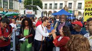 Manifestação dos prefessores contra a Prefeitura de Salvador pelo pagamento do piso salarial