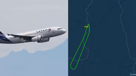 Imagem Avião colide com pássaro e retorna ao aeroporto em menos de hora após decolagem; saiba detalhes