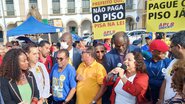 Manifestação dos prefessores contra a Prefeitura de Salvador pelo pagamento do piso salarial