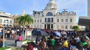 Manifestação dos prefessores contra a Prefeitura de Salvador pelo pagamento do piso salarial