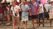Torcida do Bahia antes de jogo da Copa do Brasil contra o Paysandu