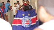 Torcida do Bahia antes de jogo da Copa do Brasil contra o Paysandu