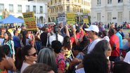 Manifestação dos prefessores contra a Prefeitura de Salvador pelo pagamento do piso salarial