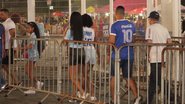Torcida do Bahia antes de jogo da Copa do Brasil contra o Paysandu
