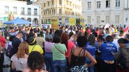 Manifestação dos prefessores contra a Prefeitura de Salvador pelo pagamento do piso salarial