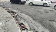 Buracos na Avenida San Martin dificultam trânsito
